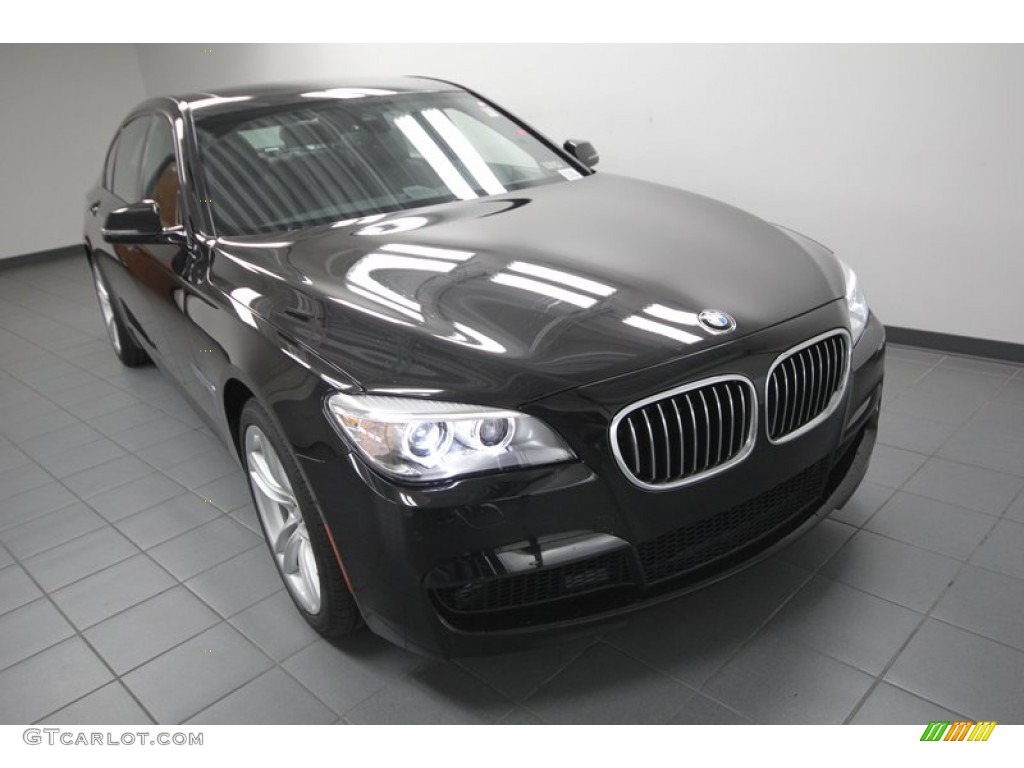 Individual Citrin Black Metallic 2013 BMW 7 Series 750Li Sedan Exterior Photo #74771560