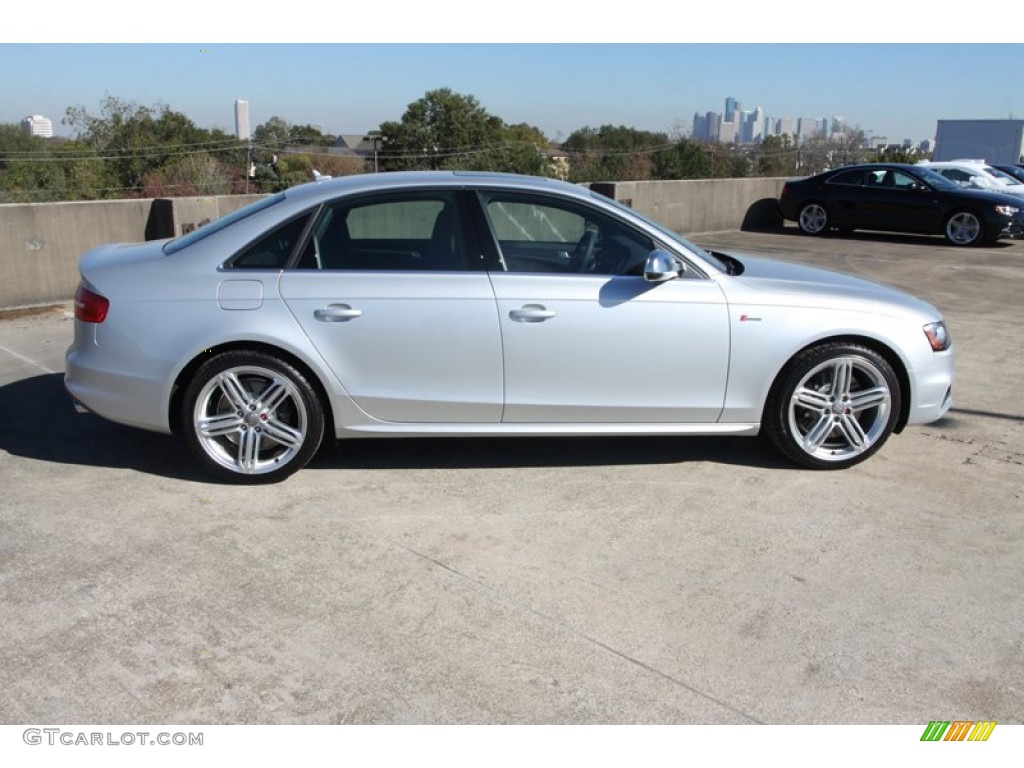 2013 S4 3.0T quattro Sedan - Ice Silver Metallic / Black photo #9