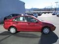 2005 Sangria Red Metallic Ford Focus ZX4 S Sedan  photo #5