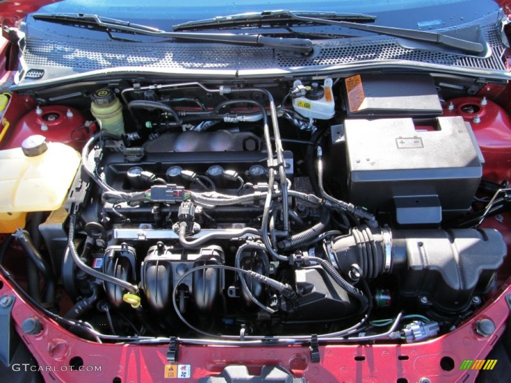 2005 Ford Focus ZX4 S Sedan 2.0 Liter DOHC 16-Valve Duratec 4 Cylinder Engine Photo #74773495