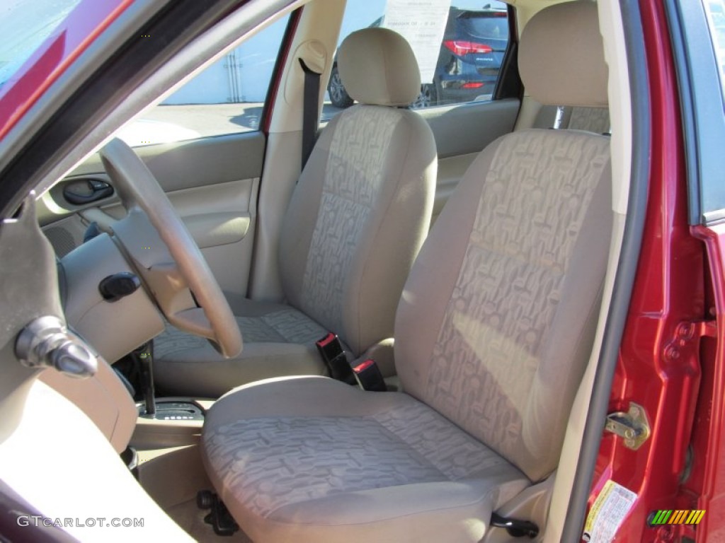 2005 Ford Focus ZX4 S Sedan Front Seat Photo #74773558