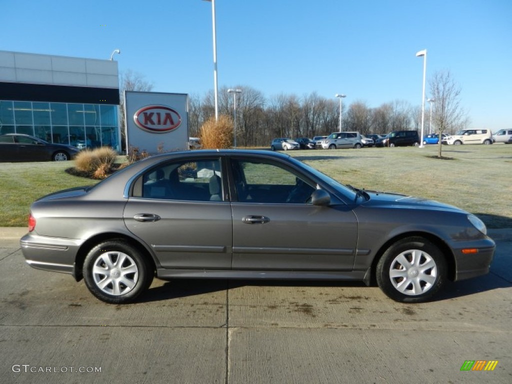 2004 Sonata V6 - Slate Gray / Black photo #2