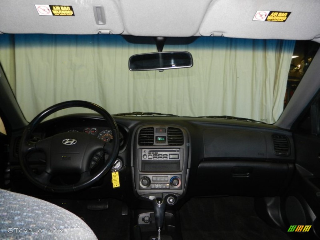 2004 Sonata V6 - Slate Gray / Black photo #15