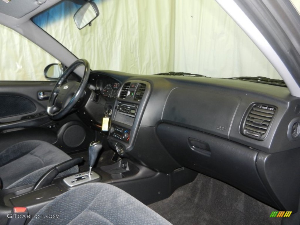 2004 Sonata V6 - Slate Gray / Black photo #18