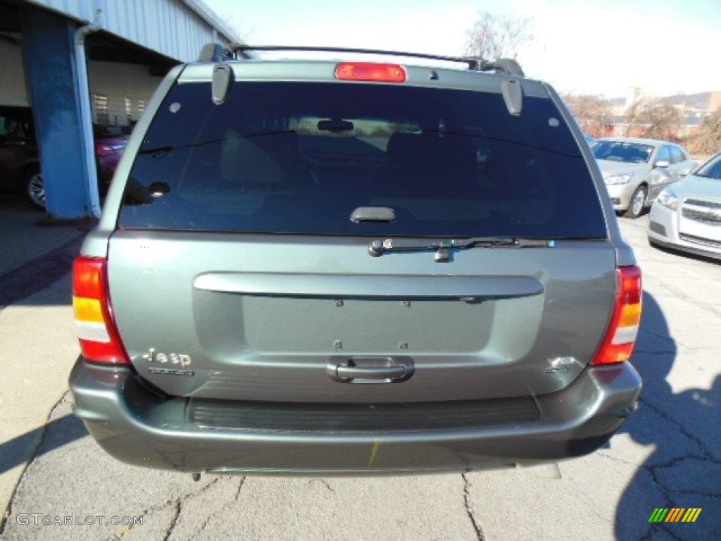2004 Grand Cherokee Laredo 4x4 - Onyx Green Pearl / Dark Slate Gray photo #7