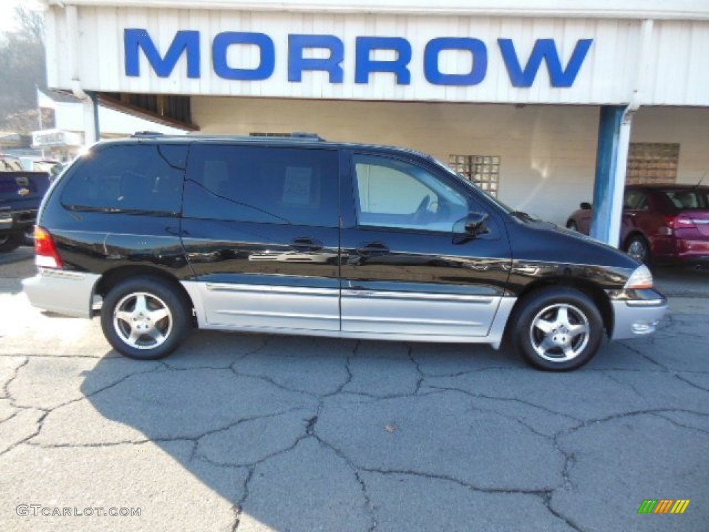2000 Windstar SEL - Black / Medium Parchment photo #1