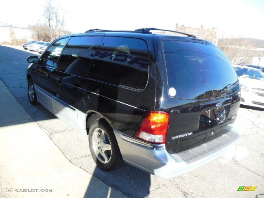 2000 Windstar SEL - Black / Medium Parchment photo #6
