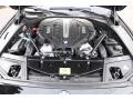 4.4 Liter DI TwinPower Turbocharged DOHC 32-Valve VVT V8 2012 BMW 5 Series 550i xDrive Sedan Engine