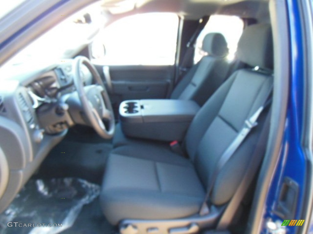 2013 Silverado 1500 LT Extended Cab 4x4 - Blue Topaz Metallic / Ebony photo #11