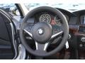 Black Steering Wheel Photo for 2008 BMW 5 Series #74776316