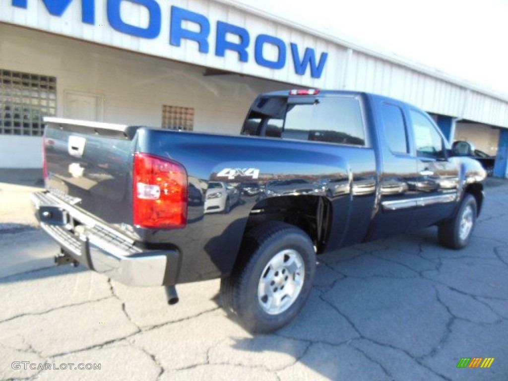 2013 Silverado 1500 LT Extended Cab 4x4 - Blue Ray Metallic / Ebony photo #8