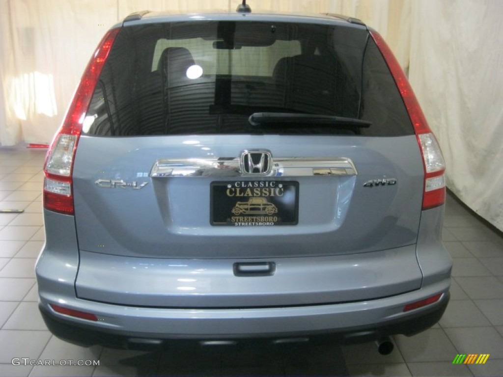 2011 CR-V EX-L 4WD - Glacier Blue Metallic / Gray photo #11