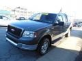 2004 Dark Shadow Grey Metallic Ford F150 XLT SuperCab 4x4  photo #4