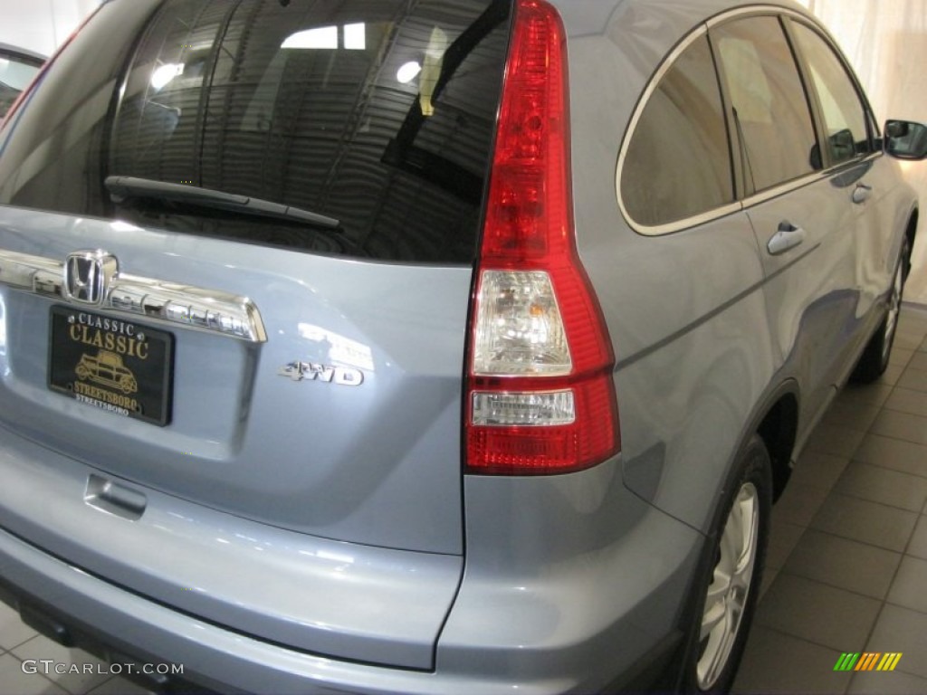 2011 CR-V EX-L 4WD - Glacier Blue Metallic / Gray photo #12