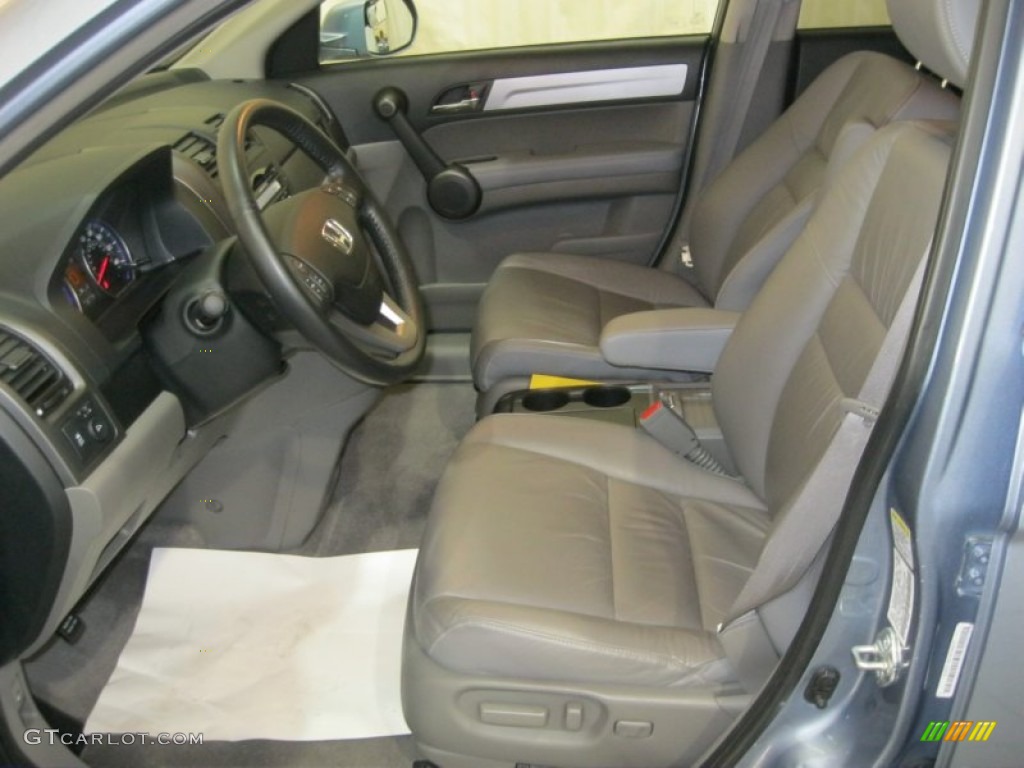 2011 CR-V EX-L 4WD - Glacier Blue Metallic / Gray photo #16