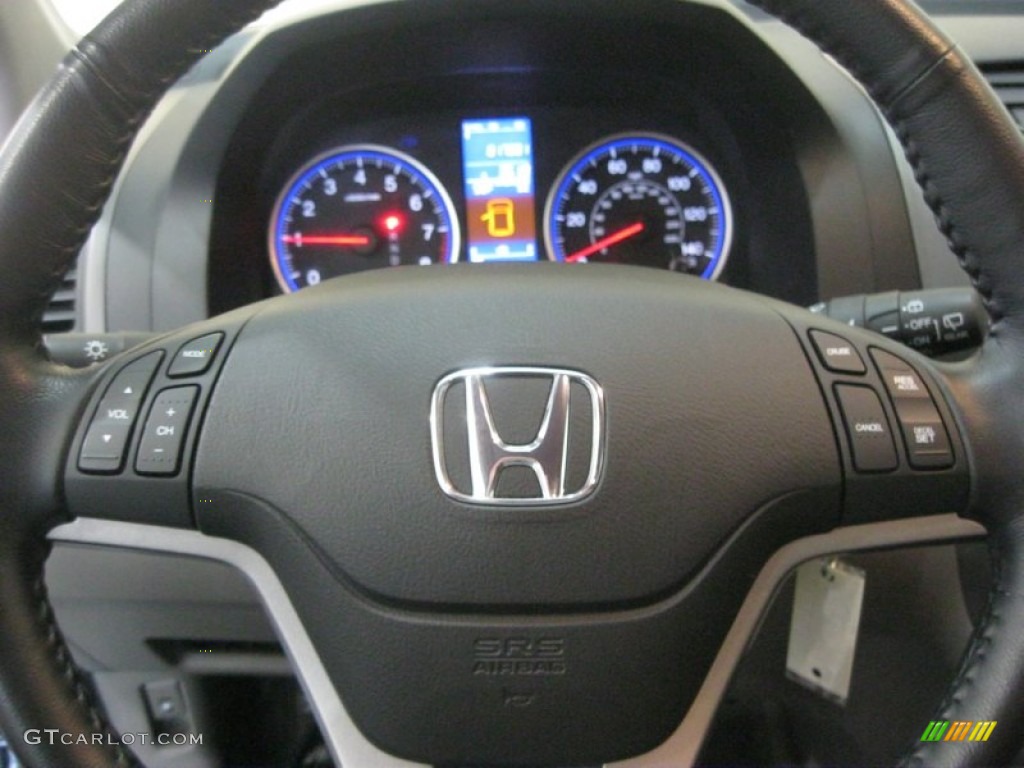 2011 CR-V EX-L 4WD - Glacier Blue Metallic / Gray photo #23