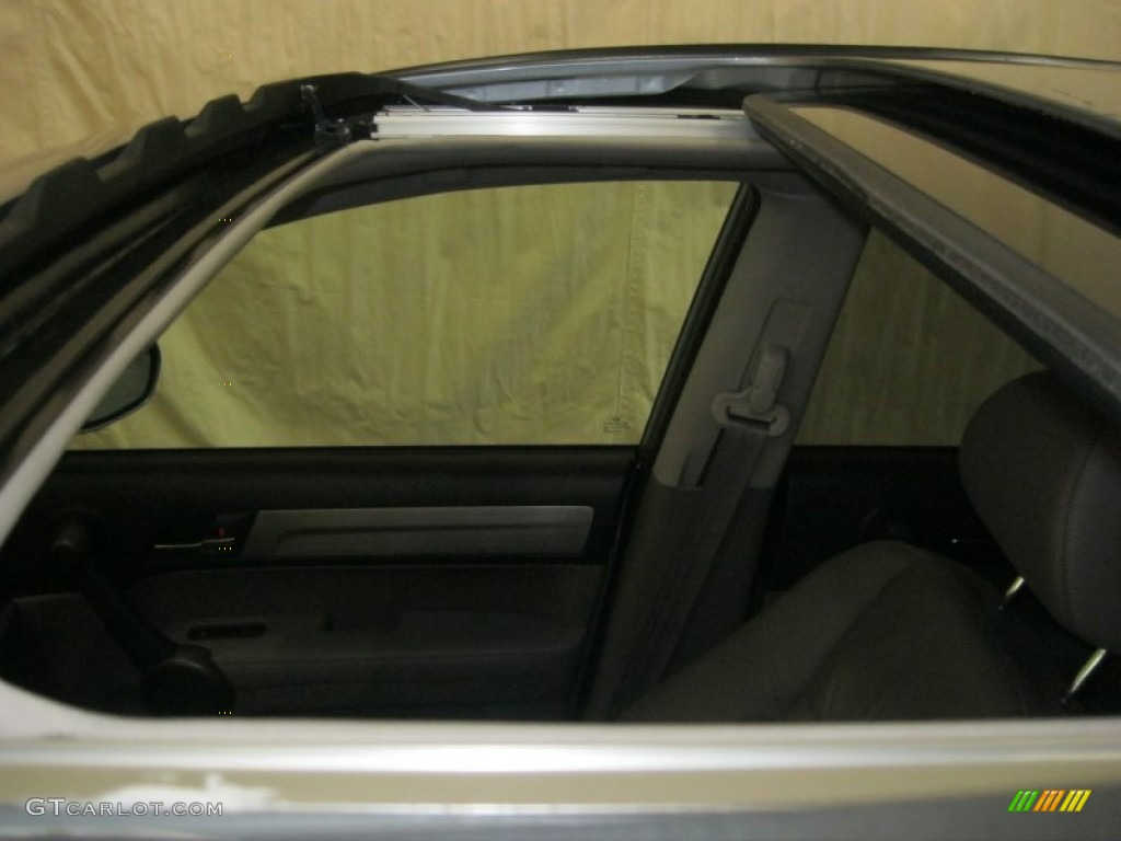 2011 CR-V EX-L 4WD - Glacier Blue Metallic / Gray photo #29