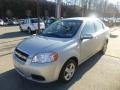 Cosmic Silver Metallic - Aveo LS Sedan Photo No. 7