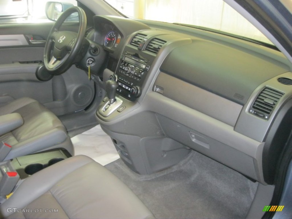 2011 CR-V EX-L 4WD - Glacier Blue Metallic / Gray photo #36