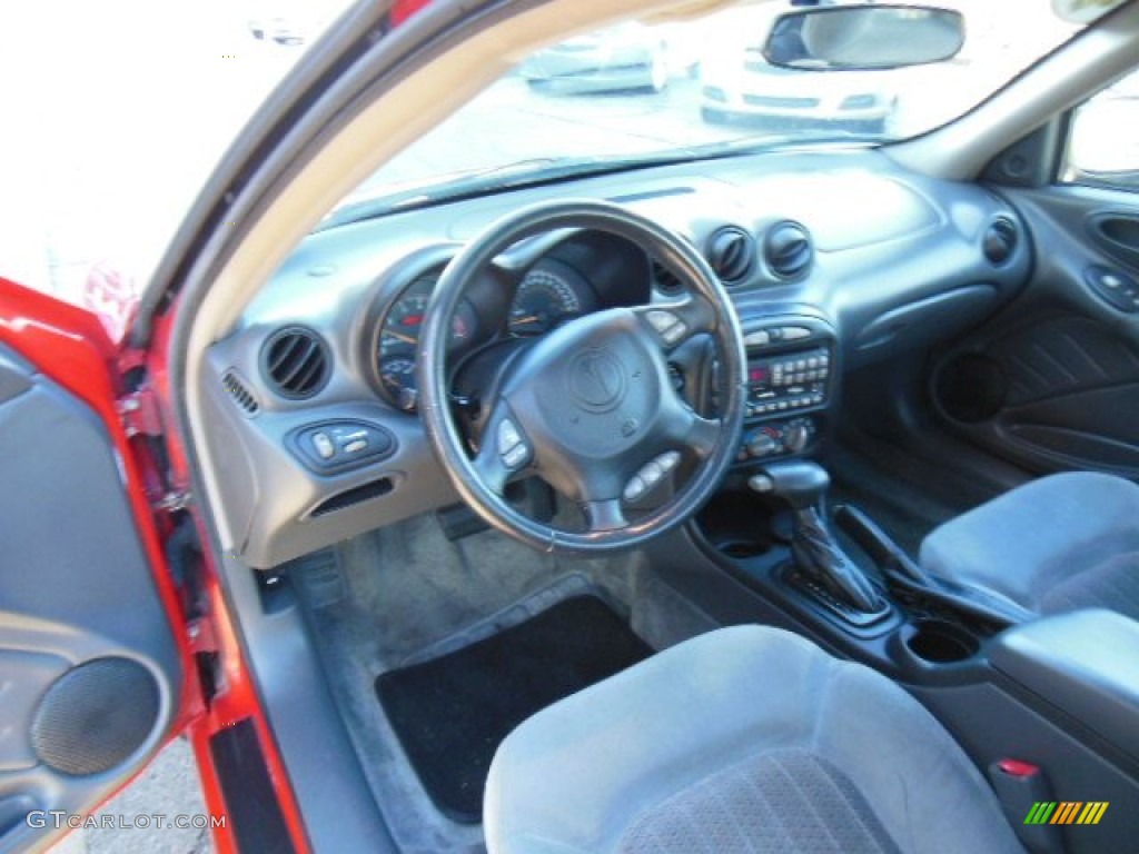 Dark Pewter Interior 2004 Pontiac Grand Am GT Coupe Photo #74779271