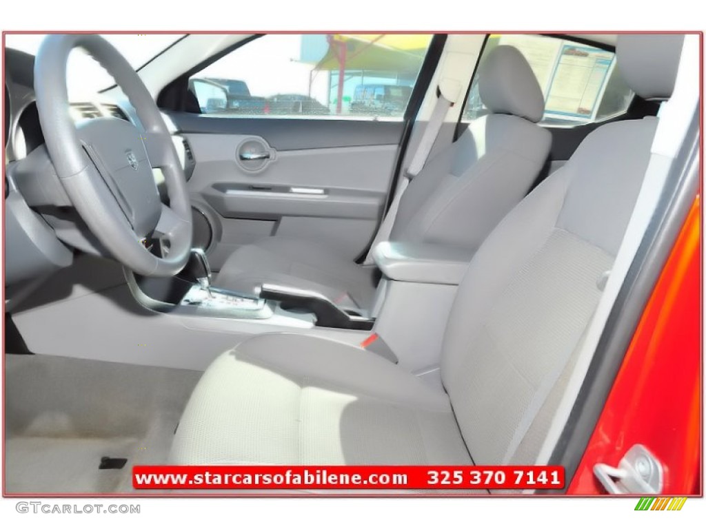 2008 Avenger SXT - Sunburst Orange Pearl / Dark Slate Gray/Light Slate Gray photo #12