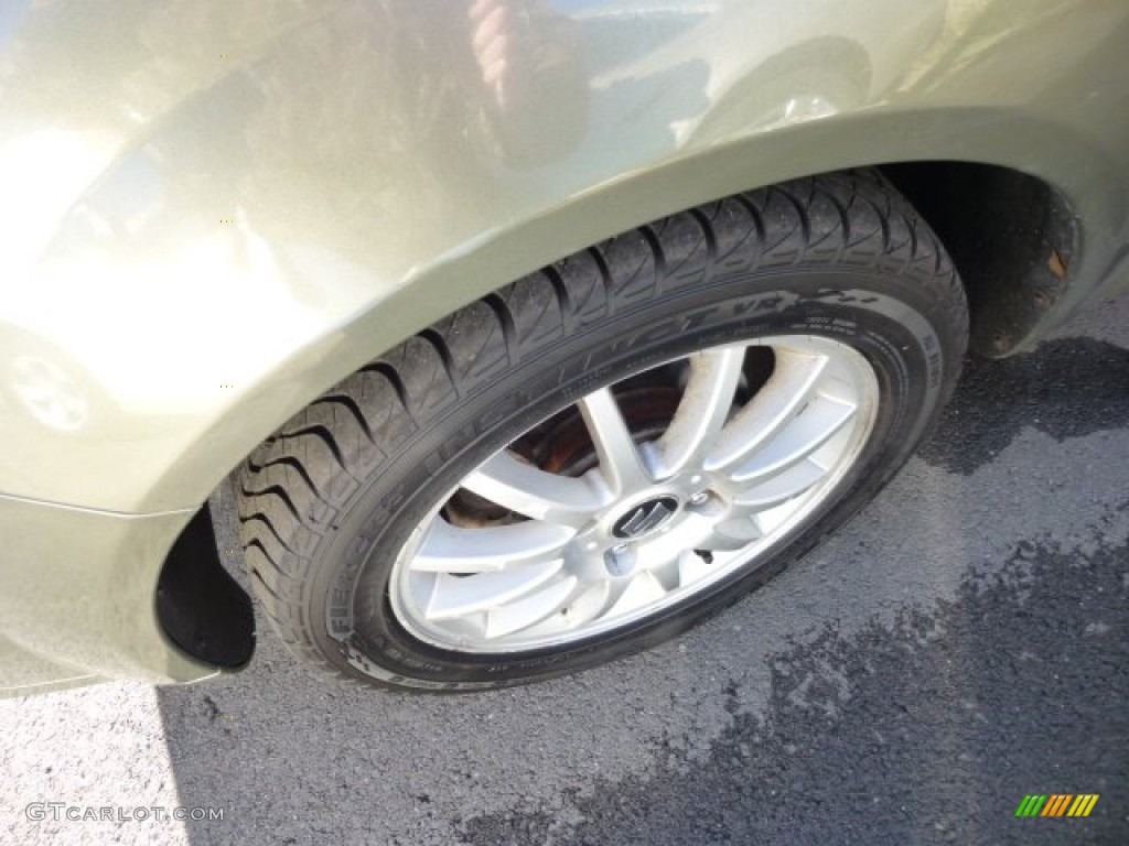 2004 Forenza LX - Desert Green Metallic / Gray photo #7