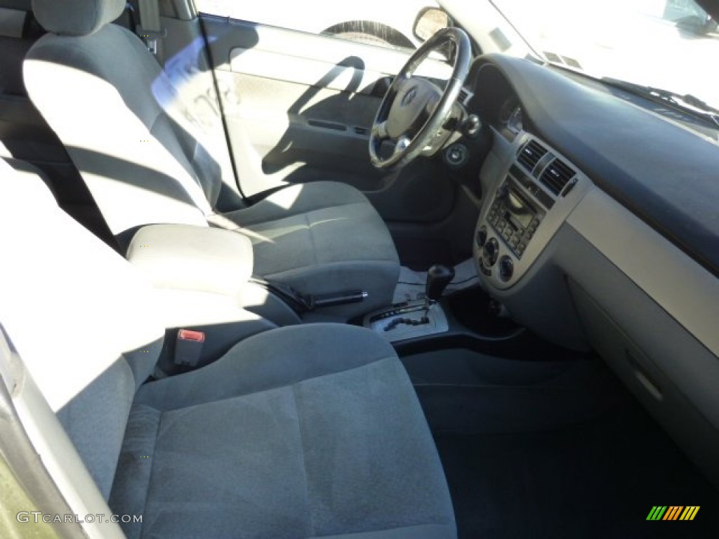 2004 Forenza LX - Desert Green Metallic / Gray photo #8