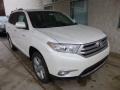 2013 Blizzard White Pearl Toyota Highlander Limited 4WD  photo #7
