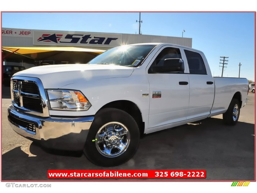2012 Ram 2500 HD ST Crew Cab - Bright White / Dark Slate/Medium Graystone photo #1