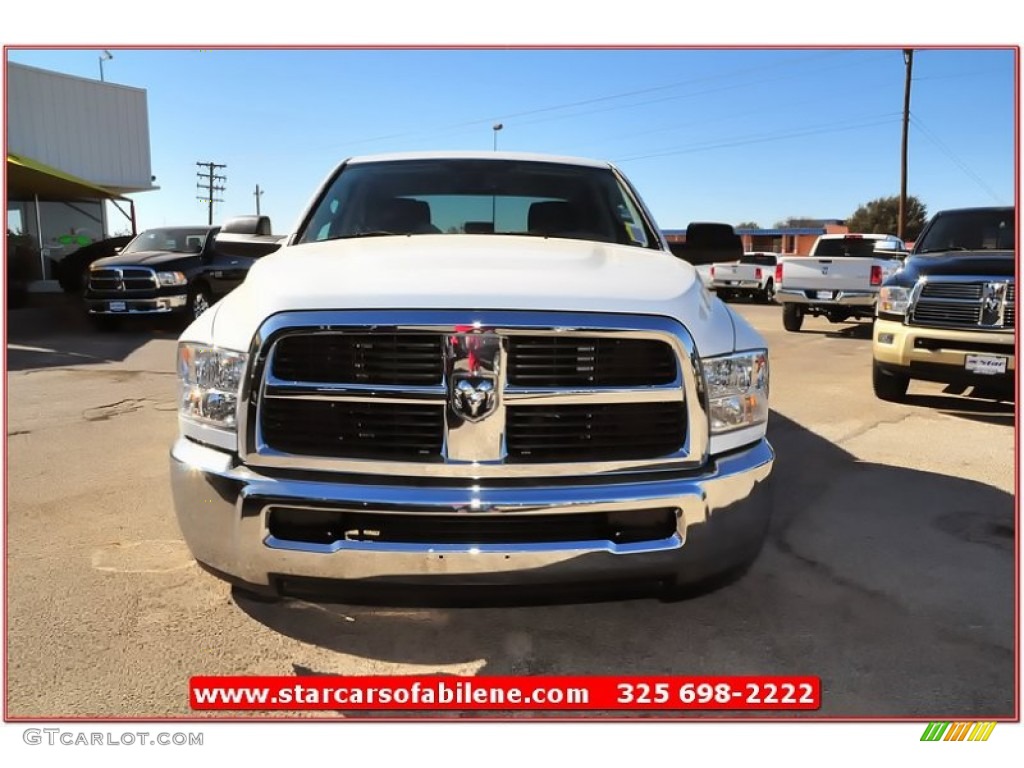 2012 Ram 2500 HD ST Crew Cab - Bright White / Dark Slate/Medium Graystone photo #10