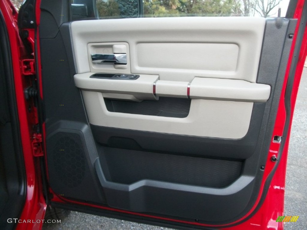 2011 Ram 1500 SLT Quad Cab 4x4 - Flame Red / Dark Slate Gray/Medium Graystone photo #24