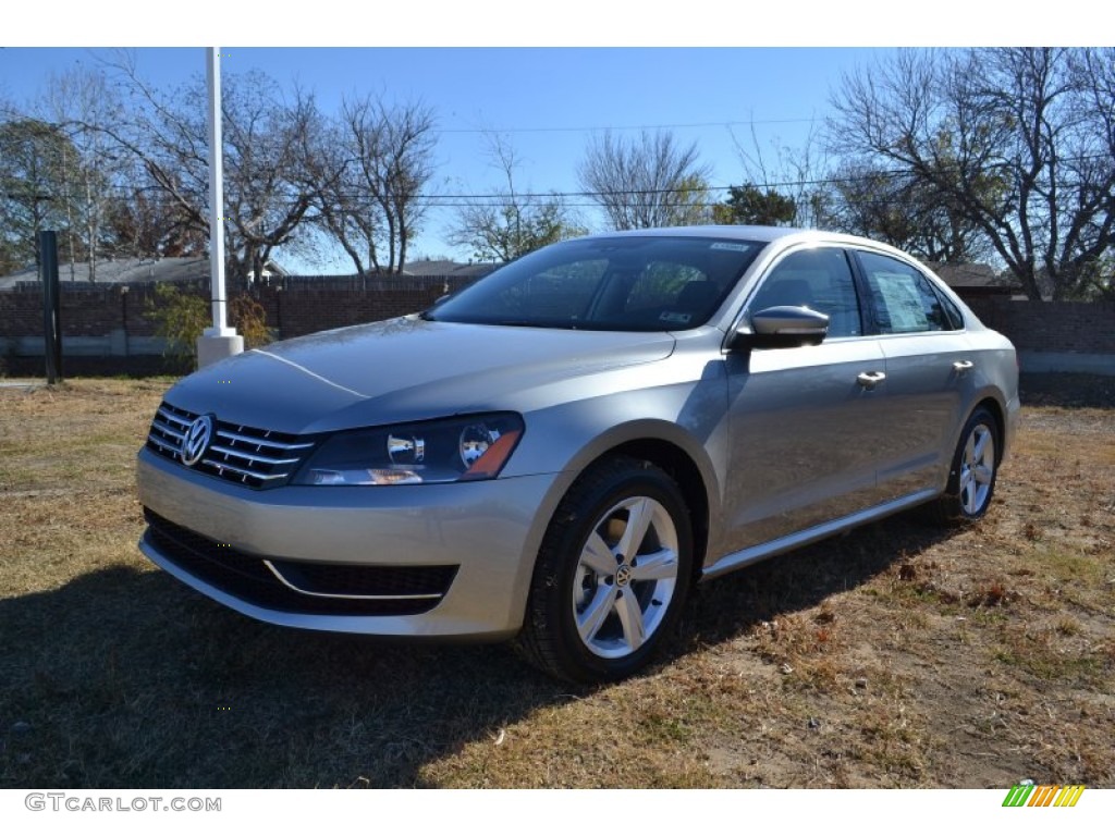 2013 Passat TDI SE - Tungsten Silver Metallic / Titan Black photo #1