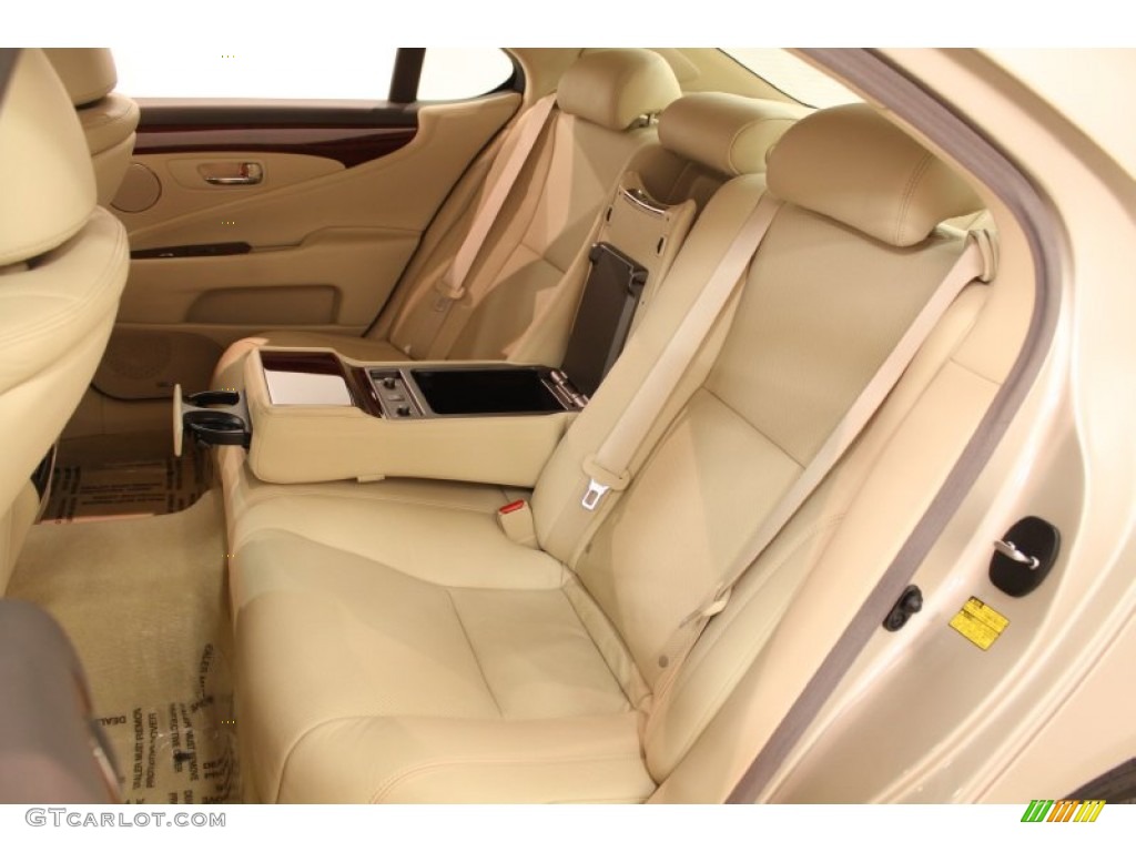 2010 LS 460 AWD - Golden Almond Metallic / Cashmere photo #51