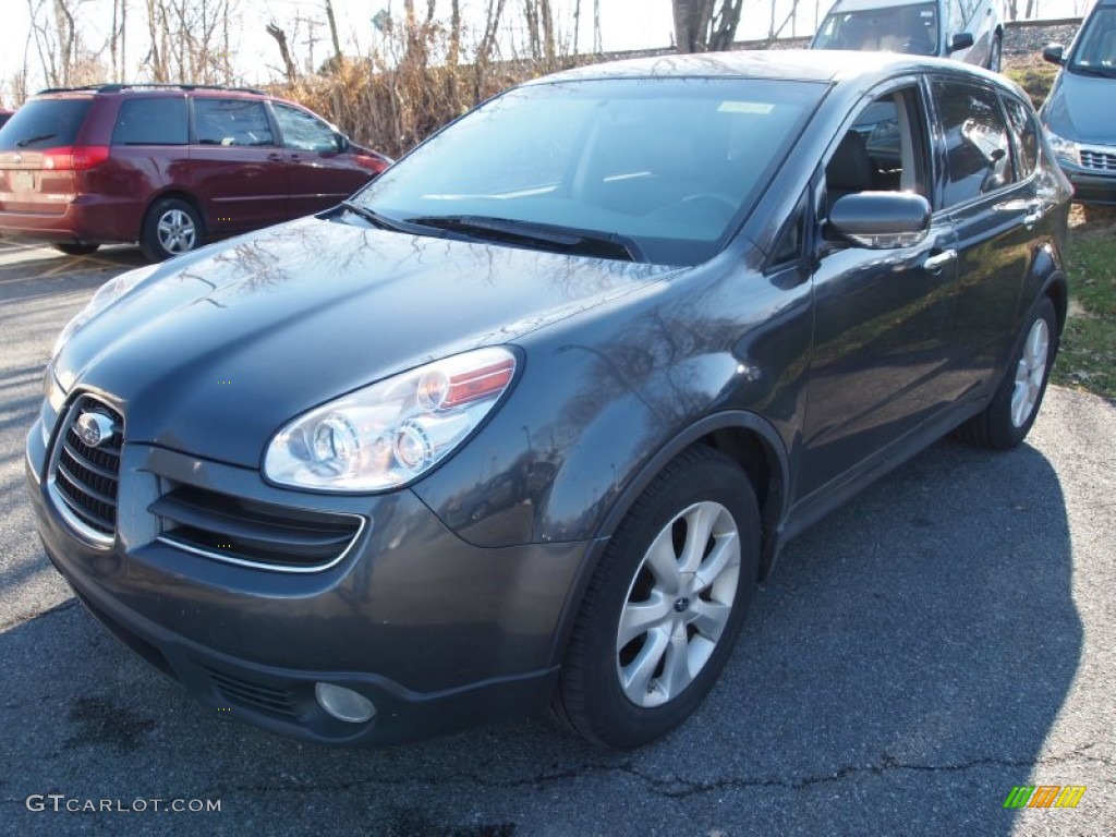 2007 B9 Tribeca Limited 5 Passenger - Diamond Gray Metallic / Slate Gray photo #2