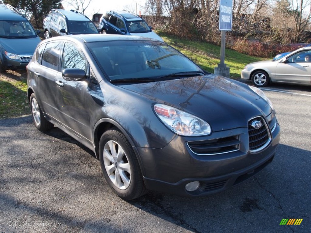 2007 B9 Tribeca Limited 5 Passenger - Diamond Gray Metallic / Slate Gray photo #4