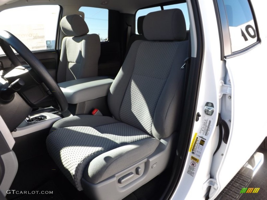 2013 Tundra SR5 Double Cab 4x4 - Super White / Graphite photo #13