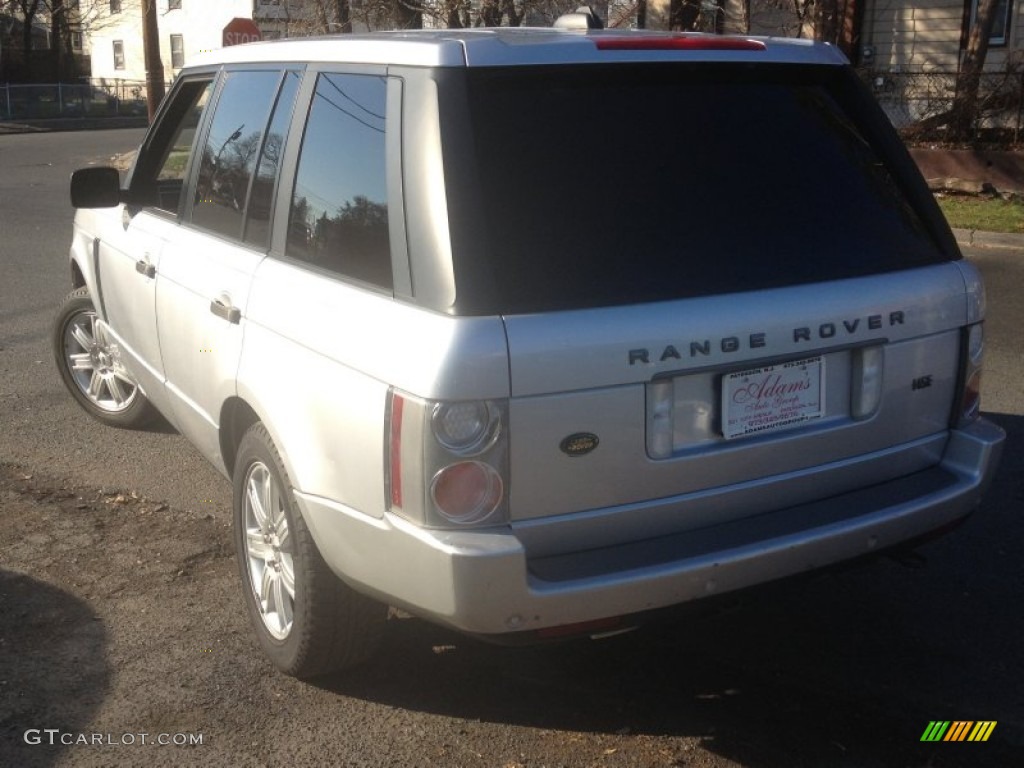 2006 Range Rover HSE - Zambezi Silver Metallic / Charcoal/Jet photo #6