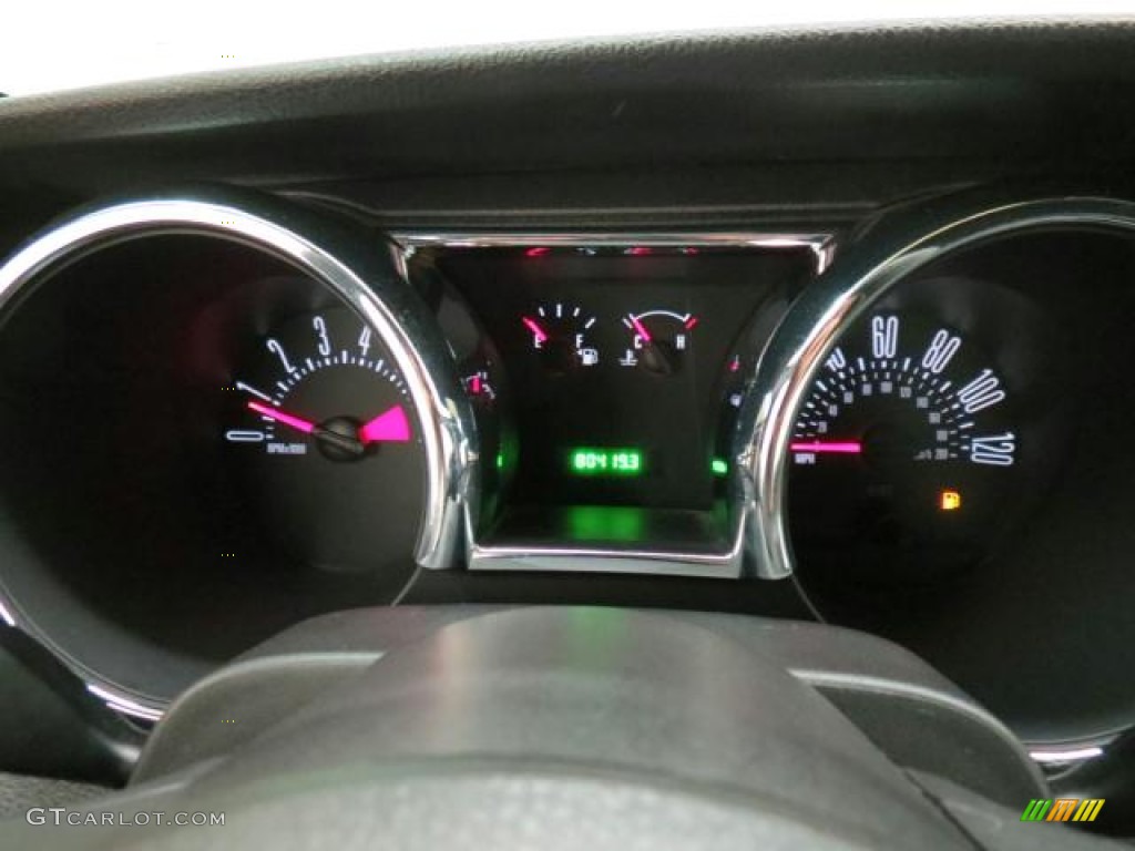 2005 Ford Mustang V6 Premium Convertible Gauges Photo #74784919