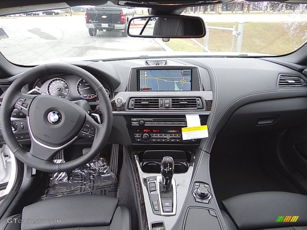 2013 6 Series 650i Convertible - Mineral White Metallic / Black photo #2