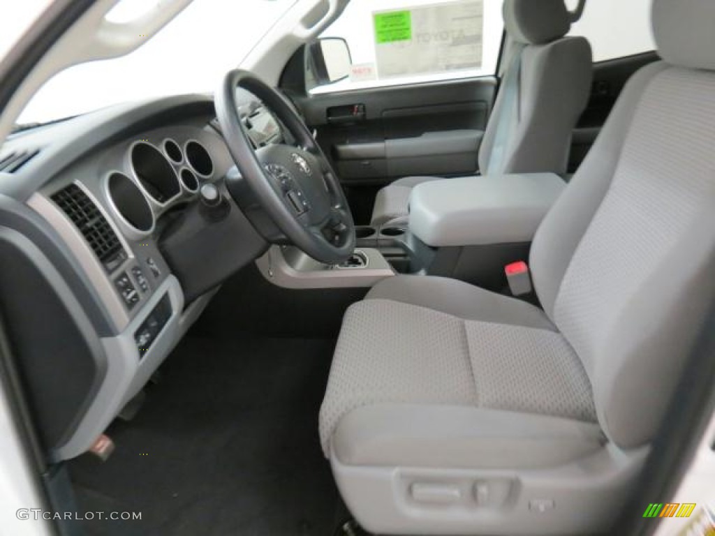 2013 Tundra Double Cab - Super White / Graphite photo #8