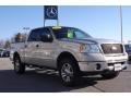 2006 Silver Metallic Ford F150 Lariat SuperCrew 4x4  photo #3
