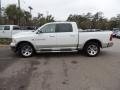 2011 Bright White Dodge Ram 1500 Laramie Crew Cab  photo #2