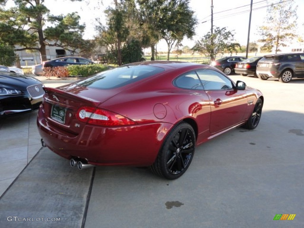 2013 XK XKR Coupe - Italian Racing Red Metallic / Warm Charcoal photo #11