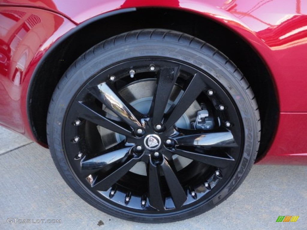 2013 XK XKR Coupe - Italian Racing Red Metallic / Warm Charcoal photo #13