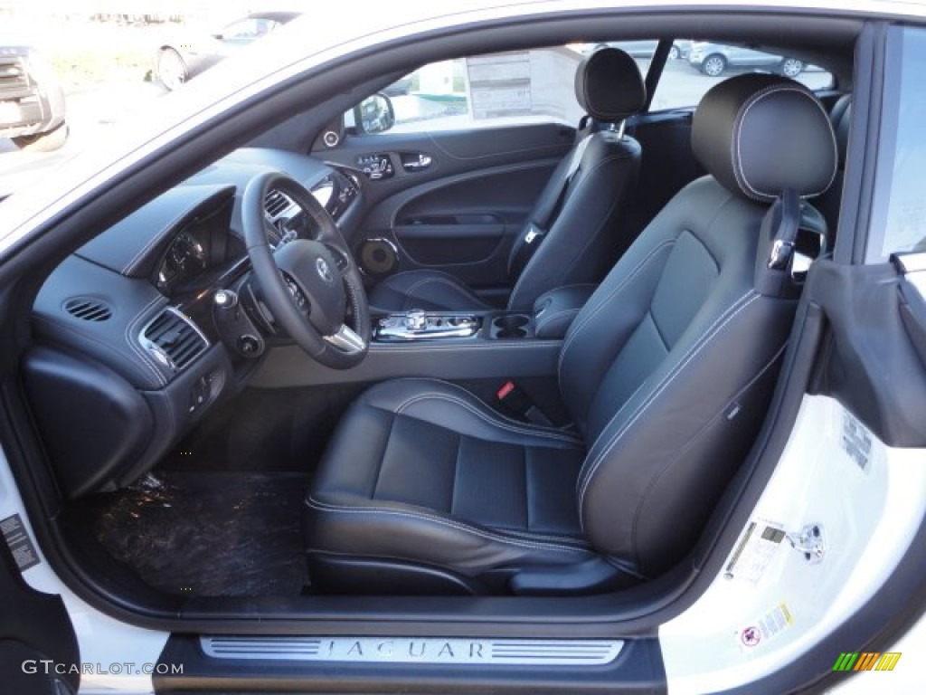Warm Charcoal Interior 2013 Jaguar XK XK Coupe Photo #74787813