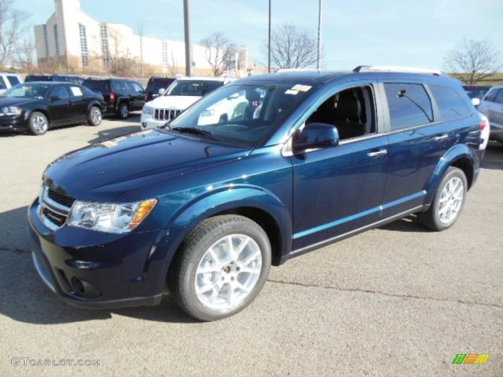 Fathom Blue Pearl 2013 Dodge Journey Crew AWD Exterior Photo #74788744