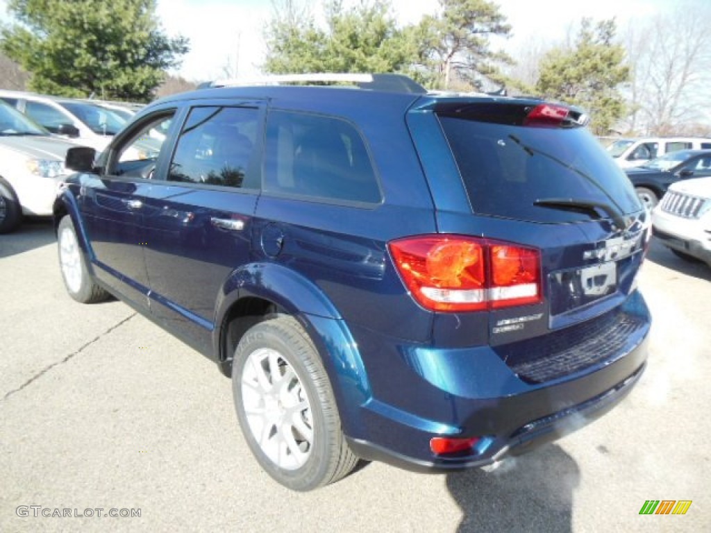 Fathom Blue Pearl 2013 Dodge Journey Crew AWD Exterior Photo #74788841