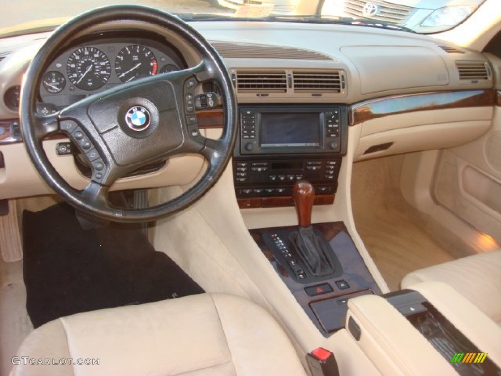 Sand Beige Interior 2001 BMW 7 Series 740iL Sedan Photo #74789033 |  GTCarLot.com