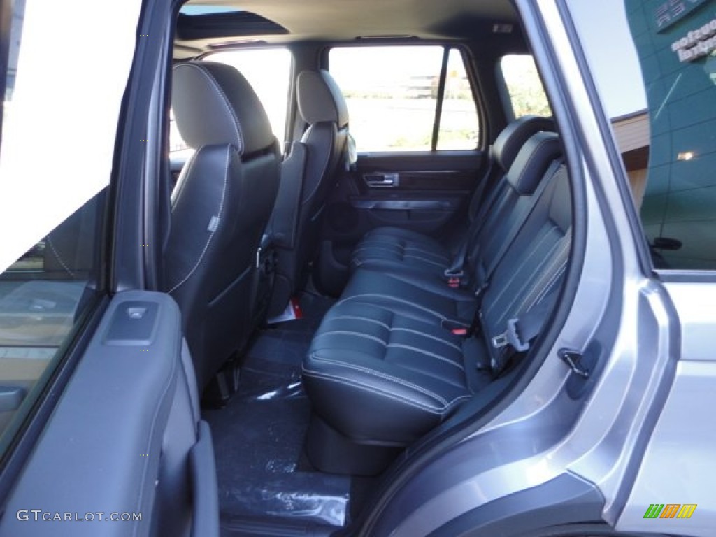 2013 Land Rover Range Rover Sport Supercharged Rear Seat Photo #74789294