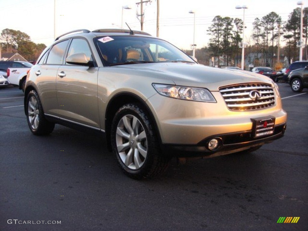 Golden Sand Metallic 2003 Infiniti FX 35 AWD Exterior Photo #74790203